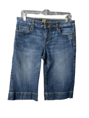 Kut from the Kloth Medium Blue Denim Bermuda Shorts